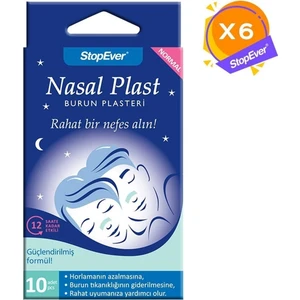 Nasal Plast Burun Plasteri - Normal Boy 6 Adet 6x10 Plaster