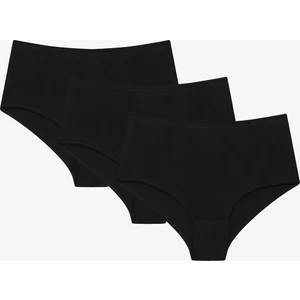 Cotton Highwaist 3lü Slip Külot