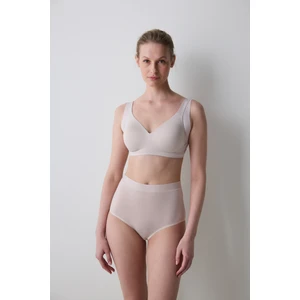 Aging Collagen Highwaist Açık Bej Slip Külot