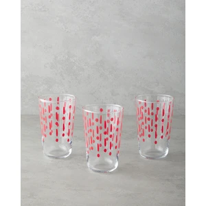 English Home Fusion Cam 3'lü Bardak 400 ml Pembe