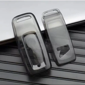 Honda Forza 2023-2024-2025 Şeffaf-Füme Anahtar Kılıfı  Uyumlu