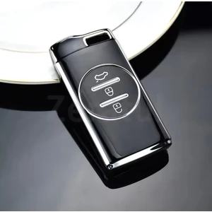 Chery Tiggo 7 Pro Anahtar Kılıfı Siyah-Silver