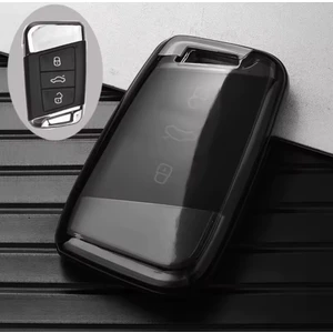 Seat Ateca Şeffaf-Füme Anahtar Kılıfı