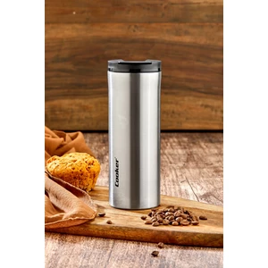 400 ML Çelik Termos – Cooker ColorStay Flip, Sızdırmaz Kapaklı, 6 Saat Sıcak & Soğuk Tutma