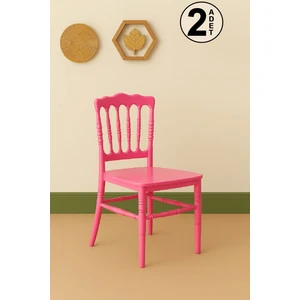 Miray Mutfak Sandalye 2 Adet -Pembe