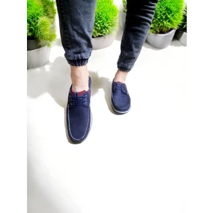 Erkek Günlük Nubuk Deri Bağcıklı Ortopedik Ayakkabı