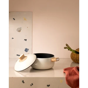 Madame Coco Manon Tencere - Beyaz - 22 cm