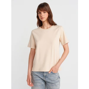 31763 Bisiklet Yaka T-Shirt-Taş
