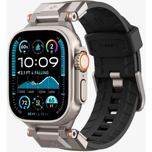Apple Watch 49mm Ultra 3/2/1 - 46mm Seri 11/10 - 45mm Seri 9/8/7 - 44mm Seri SE/6/5/4 Kordon Kayış Band DuraPro Armor Military Green - AMP09102