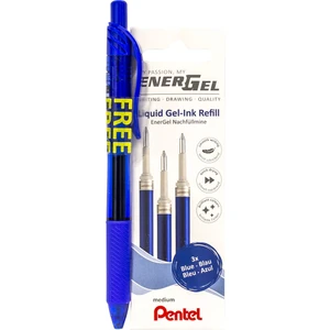 Roller Kalem Energel Mavi 0.7 mm 3 Parça Refill ile Pratik Yazım Deneyimi