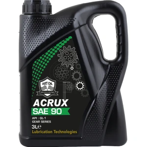 Art Oil Acrux Gear Sae 90 Dişli Yağı Ağır Şanzıman ve Diferansiyel Yağı Şasi Yağlama Yağı (3 Litre)