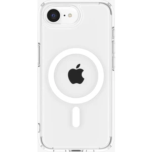 iPhone 16e ile Uyumlu ince MagSafe Kılıf Crystal Hybrid Sararma Karşıtı DuraClear™ Hava Kanalı Teknolojisi™ Askeri Sınıf Koruma MagFit Clear White Şeffaf Kapak - ACS09128