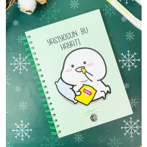 Yaşıyosun Bu Hayatı Tasarımlı Konuşan Ajanda