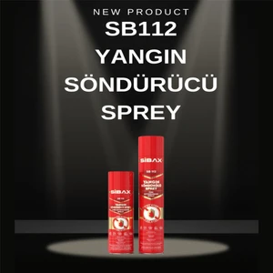 Yangın Söndürü Sprey Köpük Sibax