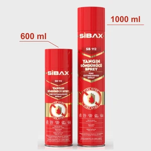 Yangın Söndürü Sprey Köpük Sibax