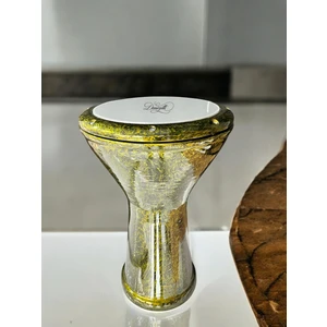 Mısır Çömlek Darbuka Kırçıllı Fırın Boya -Kılıf Hediyeli