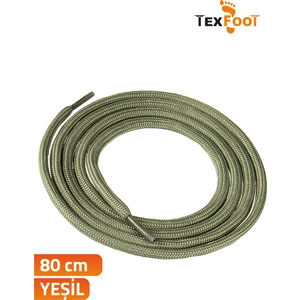 Tex Foot Yuvarlak Polyester Spor Ayakkabı Ve Bot Bağcığı