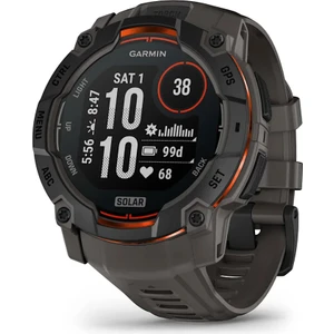 Garmin Instinct 3 – 50 Mm, Solar Kömür Siyahı