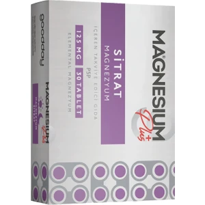 Magnesıum Plus S Magnezyum Sitrat & P5P 30 Tablet