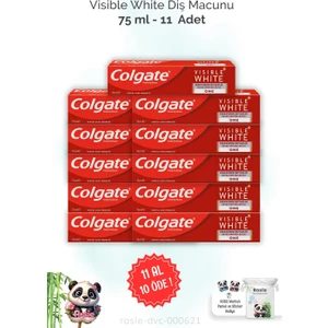 11 Al 10 Öde Colgate Visible White Diş Macunu 75 ml ve Rosıe
