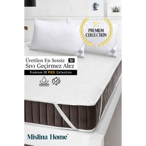 Premium Sıvı Su Geçirmez Tek Kişilik Çift Kişilik Köşe Lastikli Ped Çocuk Yatak Koruyucu Sessiz Alez 160 x 200 cm