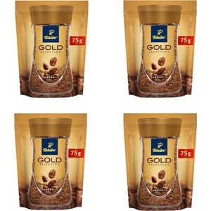 Gold Selection Çözünebilir Kahve Ekonomik Paket 75 gr 4'lü Paket