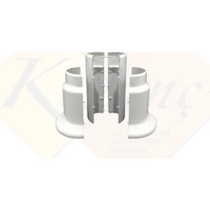 Radyatör Petek Boru Gizleme Aparatı Yükseklik Ayarlı Beyaz