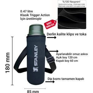Neopren Termos Kılıfı ve Omuz Askısı -0.47 Lt. Trigger Action