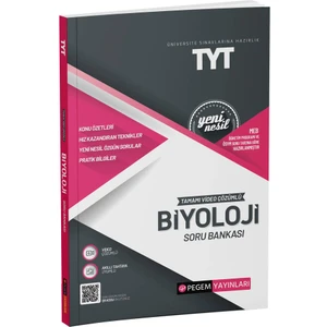Pegem Akademi Yayıncılık TYT Biyoloji Soru Bankası