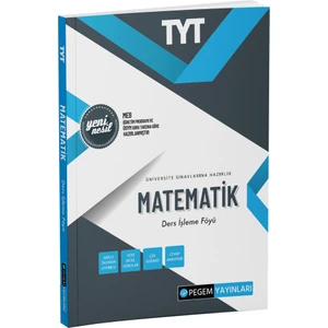 Pegem Akademi Yayıncılık 2022 TYT Matematik Ders İşleme Föyü
