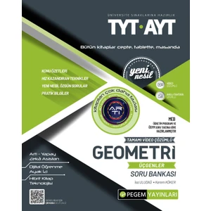 Pegem Akademi Yayıncılık TYT – AYT Geometri Üçgenler Soru Bankası