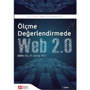 Pegem Akademi Yayıncılık Ölçme Değerlendirmede Web 2.0