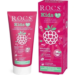 Junior Ahududu Smoothie 3-7 Yaş Florürsüz Diş Macunu 45 ml