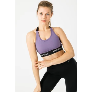 SlimFit Kadın Atlet Yaka  Kolsuz Mor Bra 17170