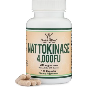 Double Wood Nattokinase 4000FU 120 Capsules