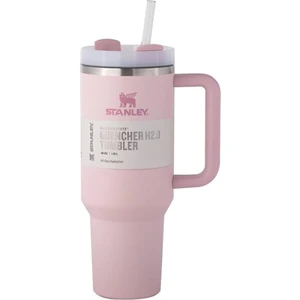 Quencher Pipetli Termos 1,18 L Açık Pembe