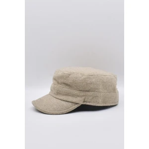 Erkek Kastro Şapka Kasket Outdoor Yünlü Castro Kep Camel