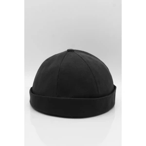 Erkek Hipster Premium Cap Siyah Docker Şapka