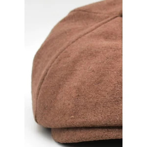 Erkek Balıksırtı Tüvitli Yün Kasket Peaky Blinders Şapka