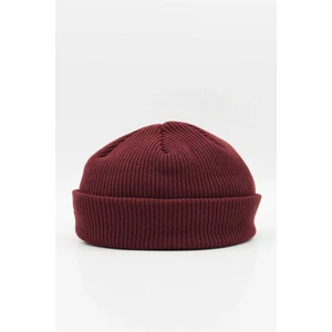 Erkek Bordo Örgü Docker Bere Skullcap