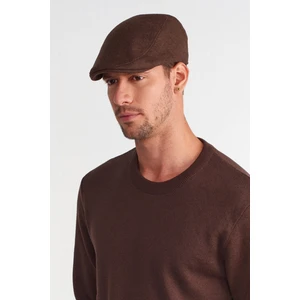 Erkek Yün Flat Cap Kasket Peaky Blinders Şapka