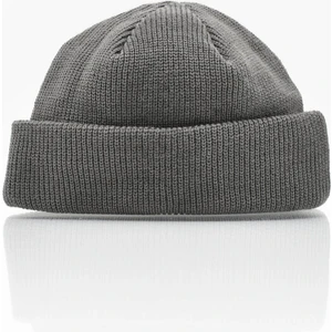 Erkek Koyu Gri Örgü Docker Bere Skullcap