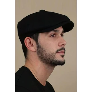 Erkek İngiliz Stili Yün Şapka Peaky Kasket
