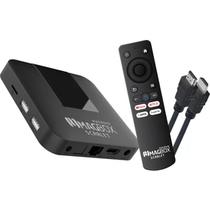 Magbox Magroid Scarlet 16 GB HDD 2 GB Ram 2.4g H313 Cpu Android Tv Box I P Tv Destekli