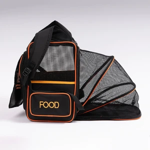 Brave Paws Kedi ve Köpek Taşıma Çantası Açılabilir Plastik Fileli Katlanabilir Yıkanabilir Torik Model