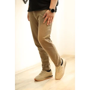 Erkek Slim Fit Likralı Beli Lastikli Jogger Pantolon| Slim Fit ve Rahat Pantolon