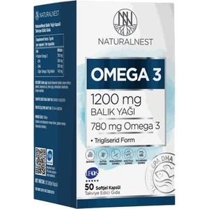 Omega 3 Balık Yağı 50 Kapsül