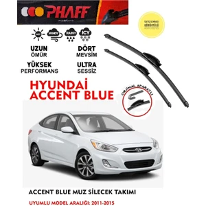 Hyundai Accent Blue Silecek Silgeç Takımı 2014 Model Araca Özel Aparat