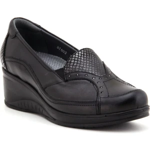 57603 Forelli GünlükAnatomik Bayan Ayakkabı-Siyah
