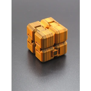 Orange Clutch Infinity Cube | Canlı Renkli 3D Puzzle Küp | El Becerisi Geliştirici Oyuncak